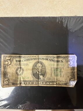 1934 U.S. Five Dollar bill